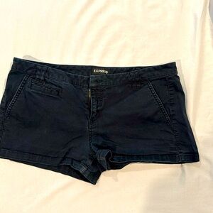 Black express shorts.